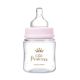 Biberon Babies anticolici cu gat larg Easy Start Royal, 120 ml, roz, Canpol 504420