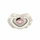 Suzeta simetrica din silicon Bonjour Paris, 6-18 luni, 2 bucati, Pink, Canpol Babies 504933