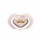Suzeta simetrica din silicon Royal Baby, 6-18 luni, 2 bucati, Pink, Canpol Babies 504955