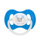 Suzeta rotunda din latex Bunny & Company, 0-6 luni, 1 bucata, Blue, Canpol Babies 505071