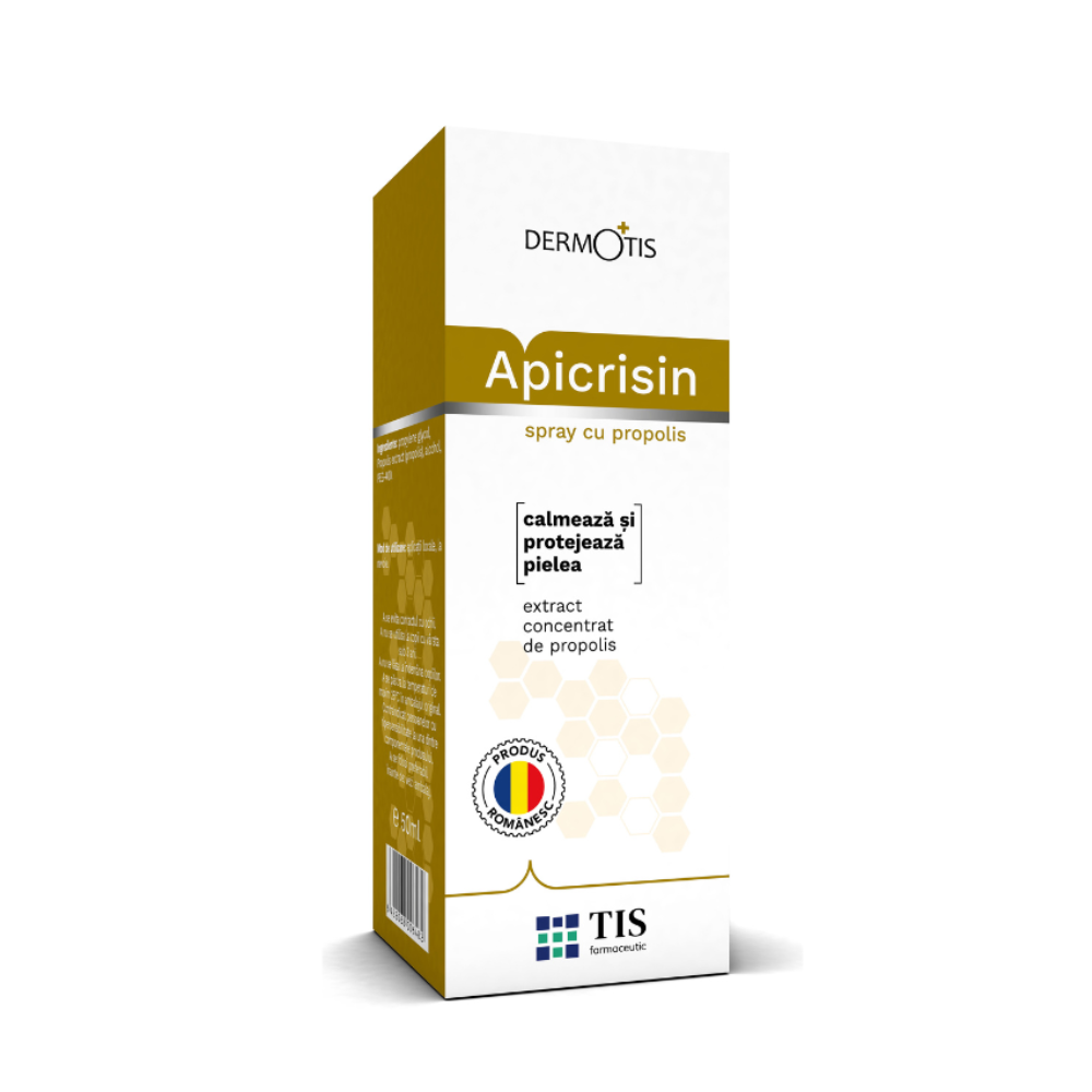 Apicrisin-D spray cu propolis, 50 ml, Tis Farmaceutic