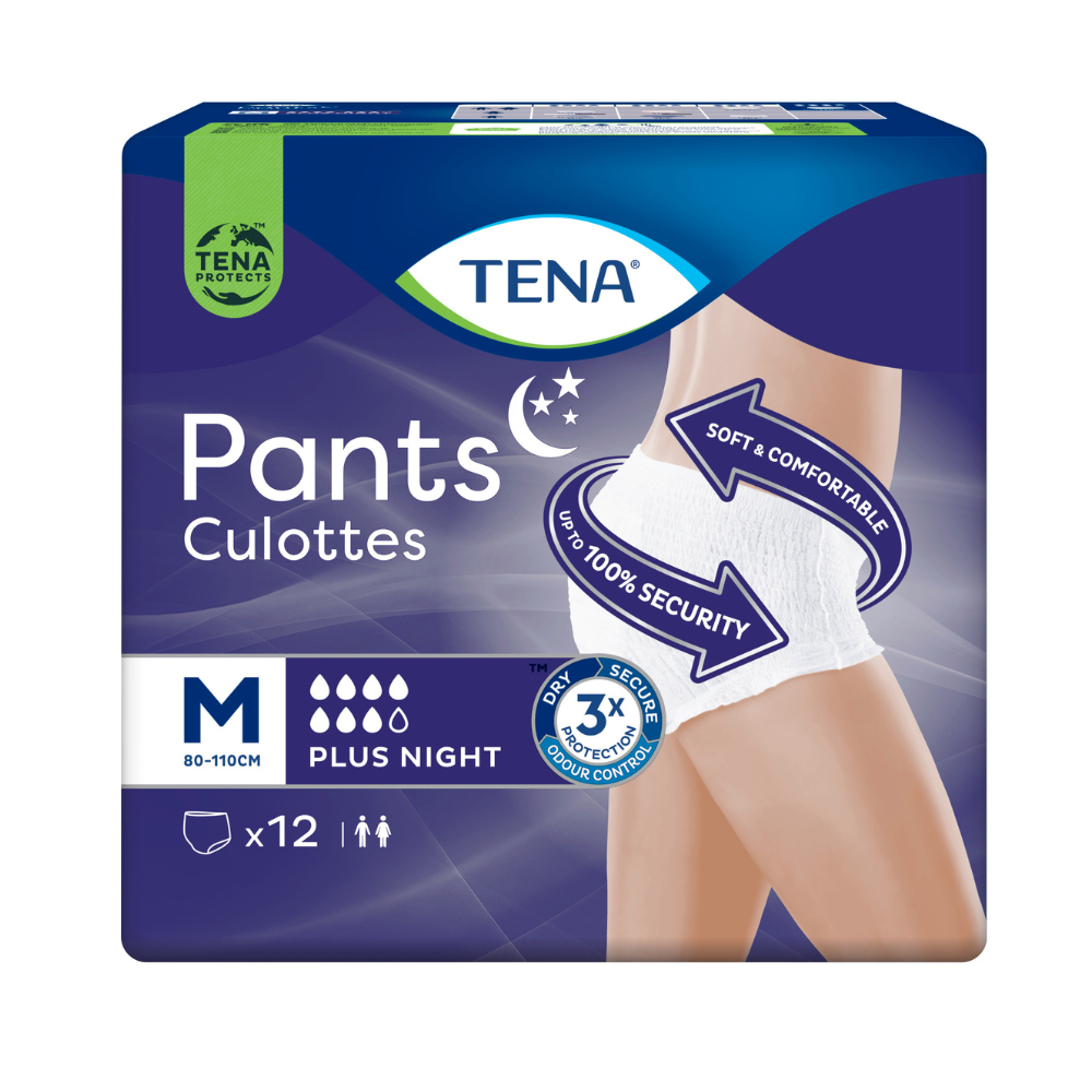 Chiloti pentru incontinenta Pants Plus Night, M, 12 bucati, Tena