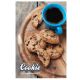 Amestec pentru biscuiti cu ciocolata neagra Cookies Mix-Dark Chocolate, 450 gr, Lucas Bites 449957