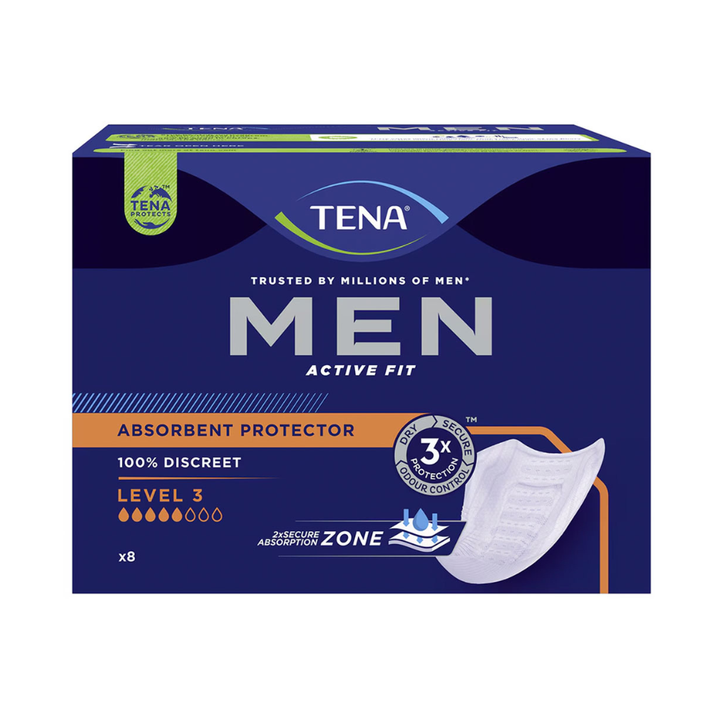 Protectie absorbanta Men Super Level 3, 8 bucati, Tena