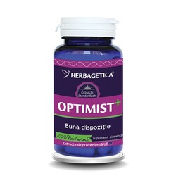 Optimist Plus, 60 capsule, Herbagetica