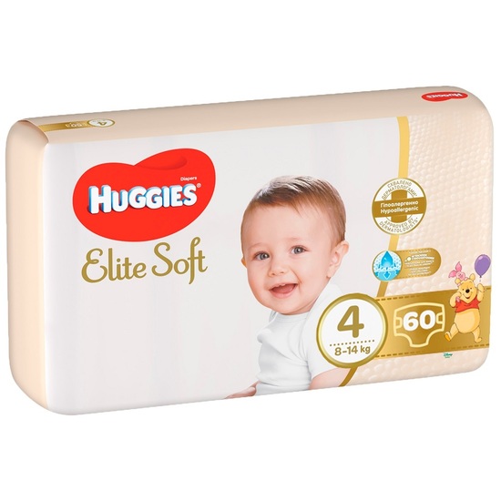 Scutece Nr.4 Elite Soft, 8-14 kg