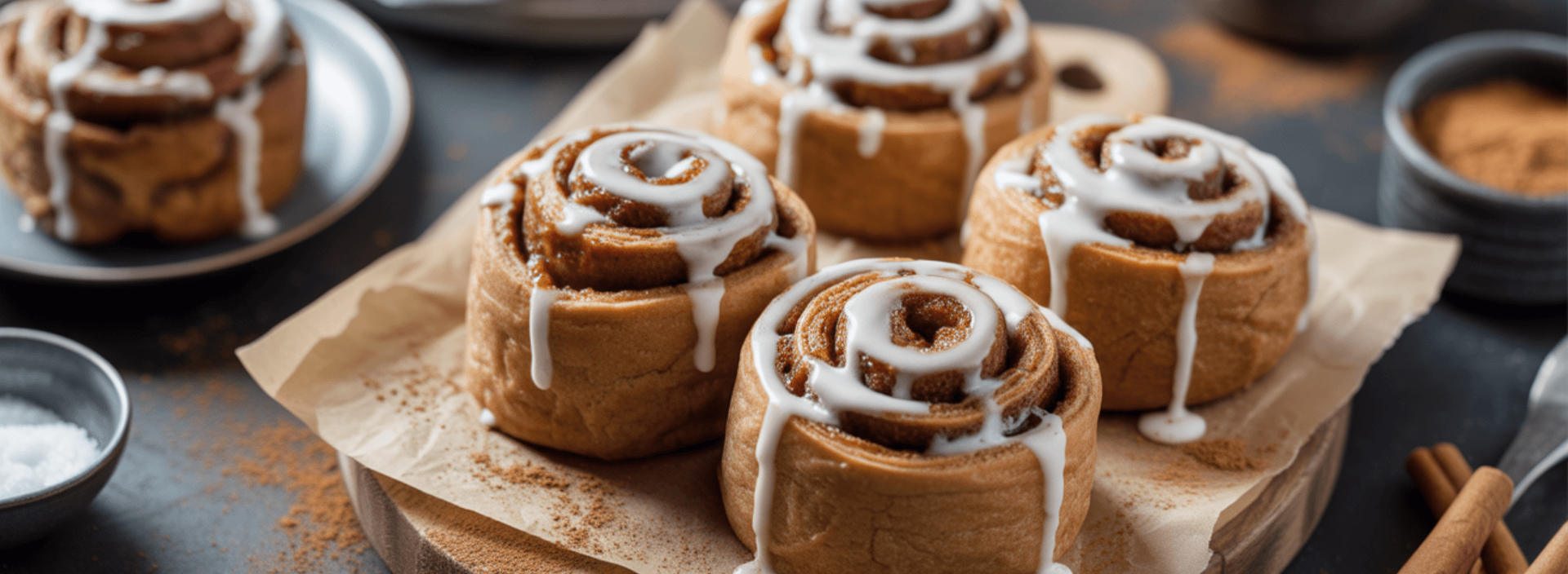 reteta Cinnamon rolls banner