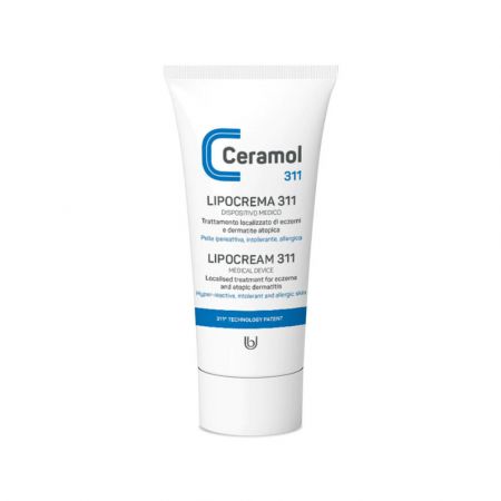 Tratament localizat, eczema si dermatita atopica Lipocream, 50 ml, Ceramol