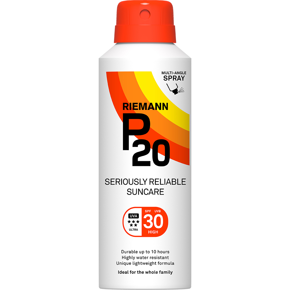 Spray cu protectie solara si pulverizare continua SPF 30, 150 ml, Riemann P20