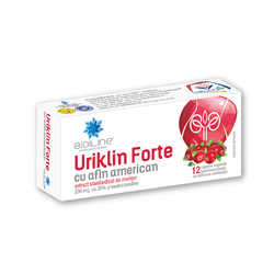 Uriklin Forte, 12 capsule, BioSunLine