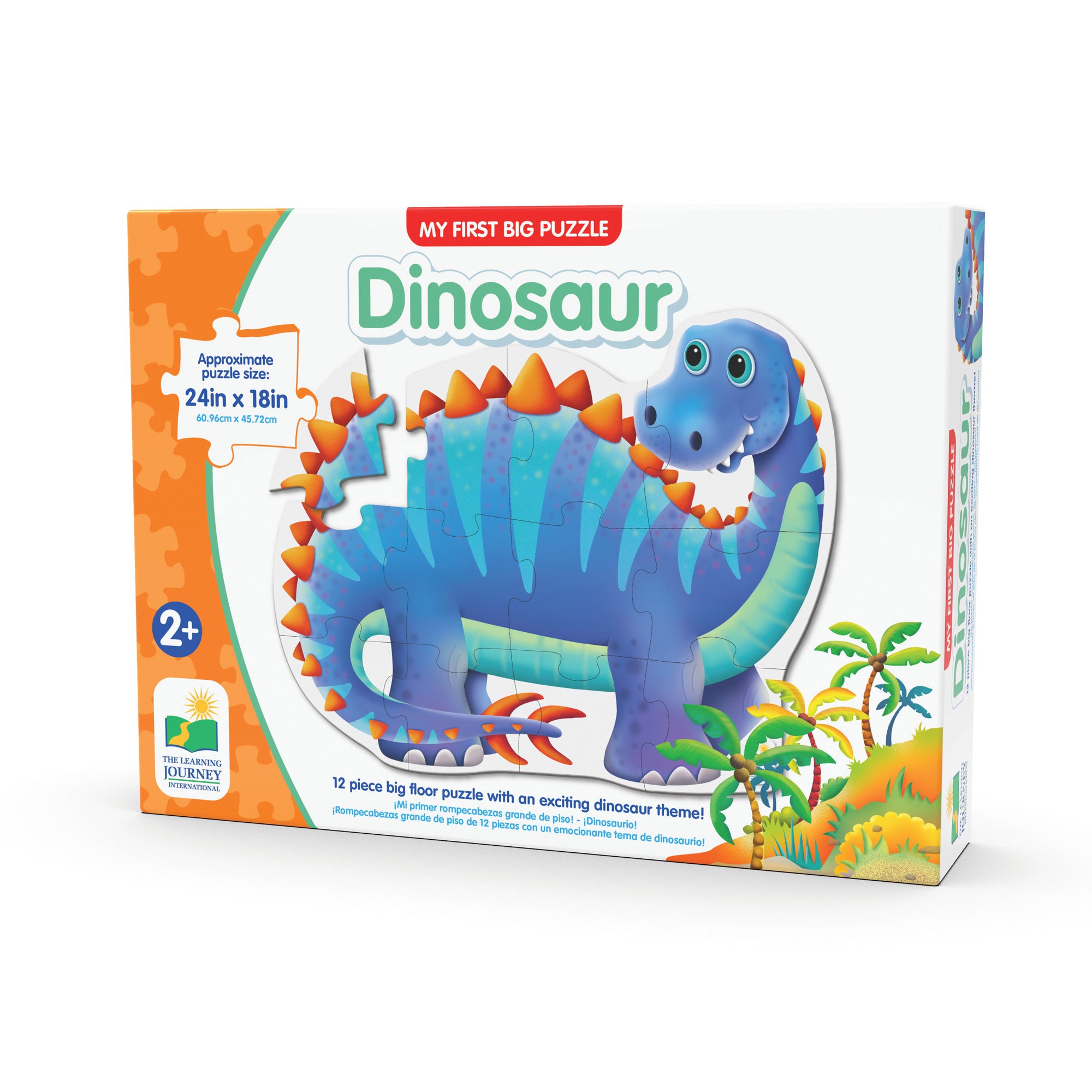 Primul meu puzzle de podea Dinozaurul, The Learning Journey 507441