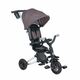 Tricicleta ultrapliabila pentru copii Nova Rubber, Negru, Qplay 507570
