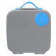 Caserola compartimentata LunchBox, Gri cu Albastru, 1 L, Bbox 507743