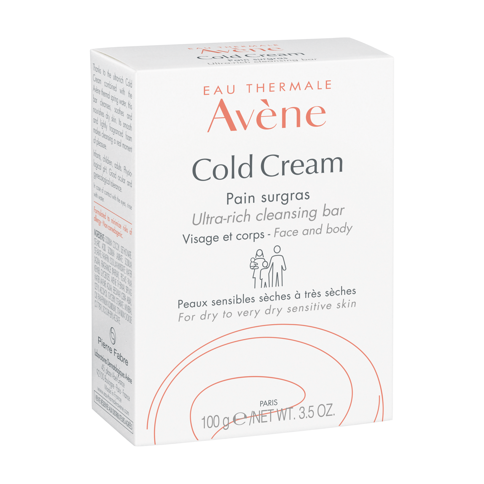 Sapun emolient Cold Cream, 100 gr, Avene