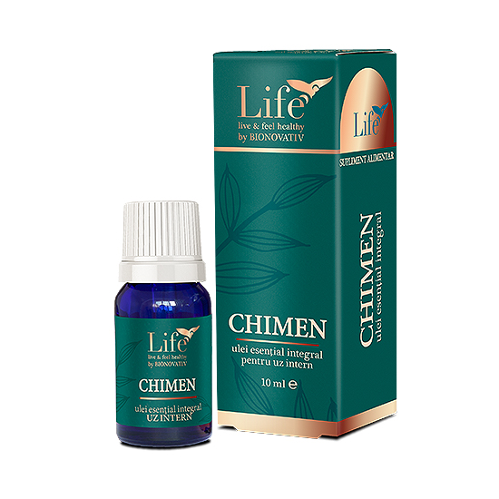 Ulei esențial integral de Chimen, 10 ml, Bionovativ