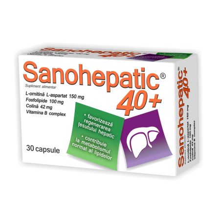 Sanohepatic 40+, 30+10 cps