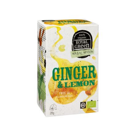 Ceai Ginger & Lemon, 16 plicuri