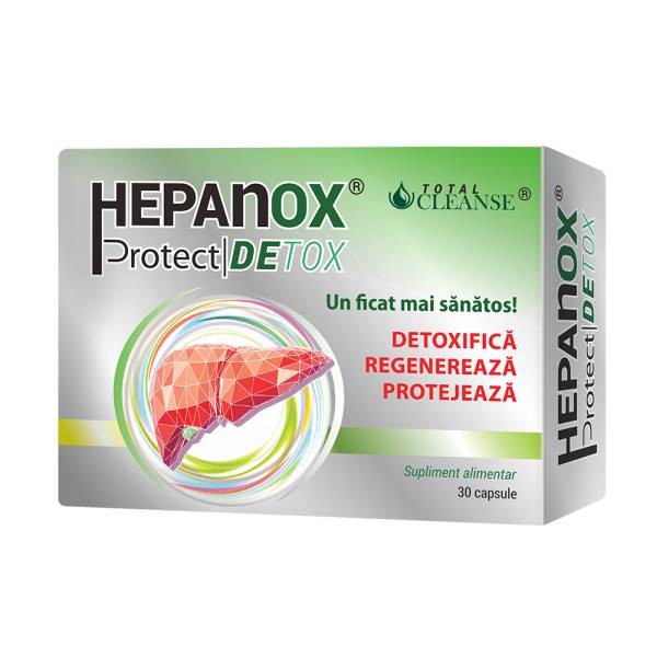 Hepanox Protect Detox, 30 capsule, CosmoPharm