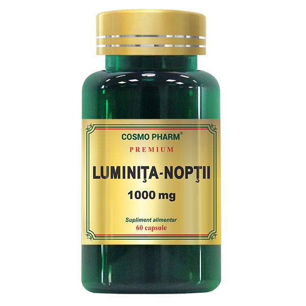 Luminita noptii, 1000 mg, 60 capsule, Cosmopharm
