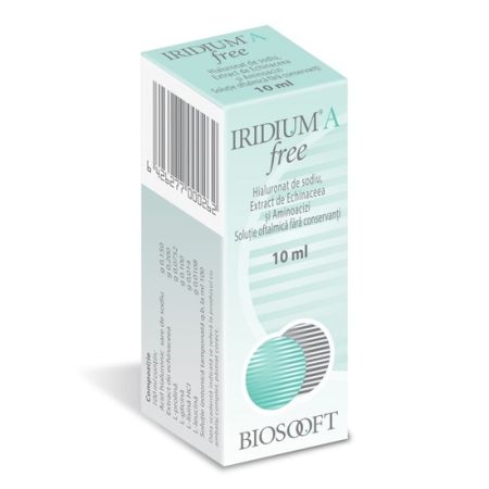 Iridium A Free solutie oftalmica 0,15%, 10 ml