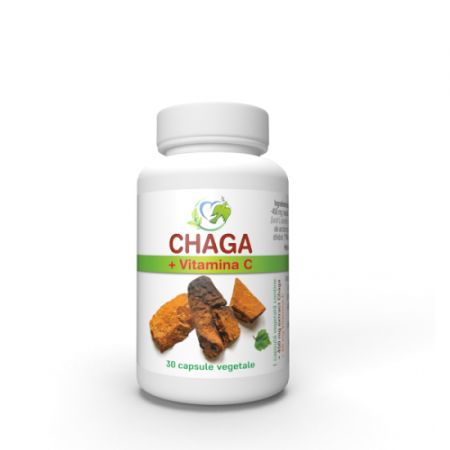 chaga + vitamina c justin pharma
