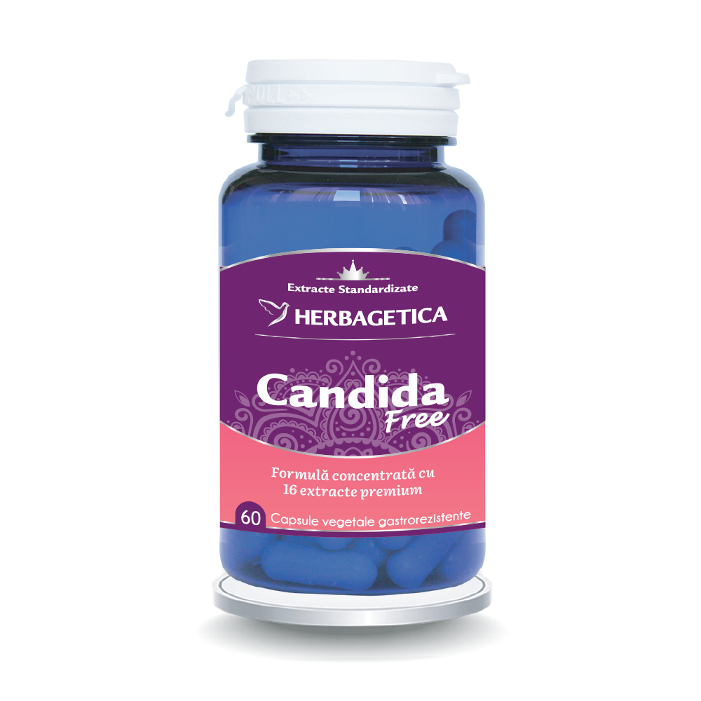 Candida Free, 60 capsule, Herbagetica