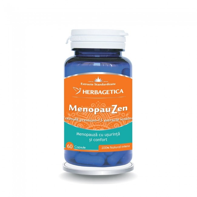 MenopauZen, 60 capsule, Herbagetica