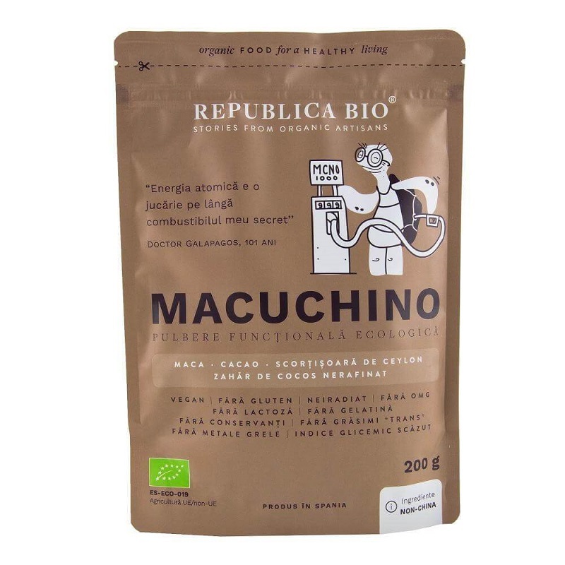 Pulbere functionala Eco Macuchino, 200 g, Republica Bio