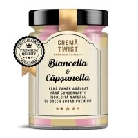 Crema twist Biancella & Capsunella, 350 g, Secretele Ramonei