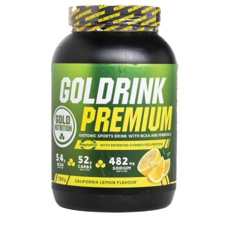 Goldrink Premium + BCAA cu aroma de lamaie