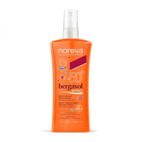 Spray protectie solara pentru copii Bergasol Expert, SPF50 +, 125 ml, Noreva