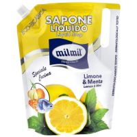 Rezerva de sapun lichid Lemon & Mint, 900 ml, Milmil