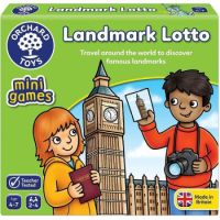 Joc educativ Atractii Turistice Landmark Lotto, 4-7 ani, Orchard