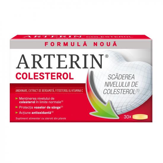 Arterin Colesterol Hipocrate, 30 comprimate, Omega Pharma