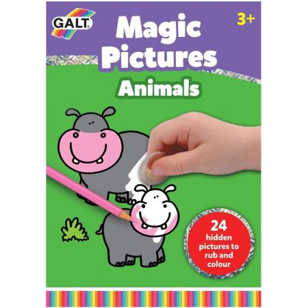 magic pictures razuim si coloram animale galt