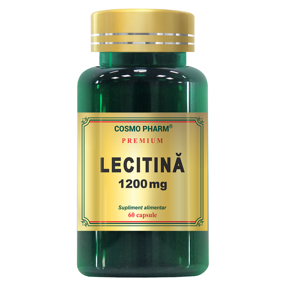 Lecitina, 1200 mg, 60 capsule, Cosmopharm