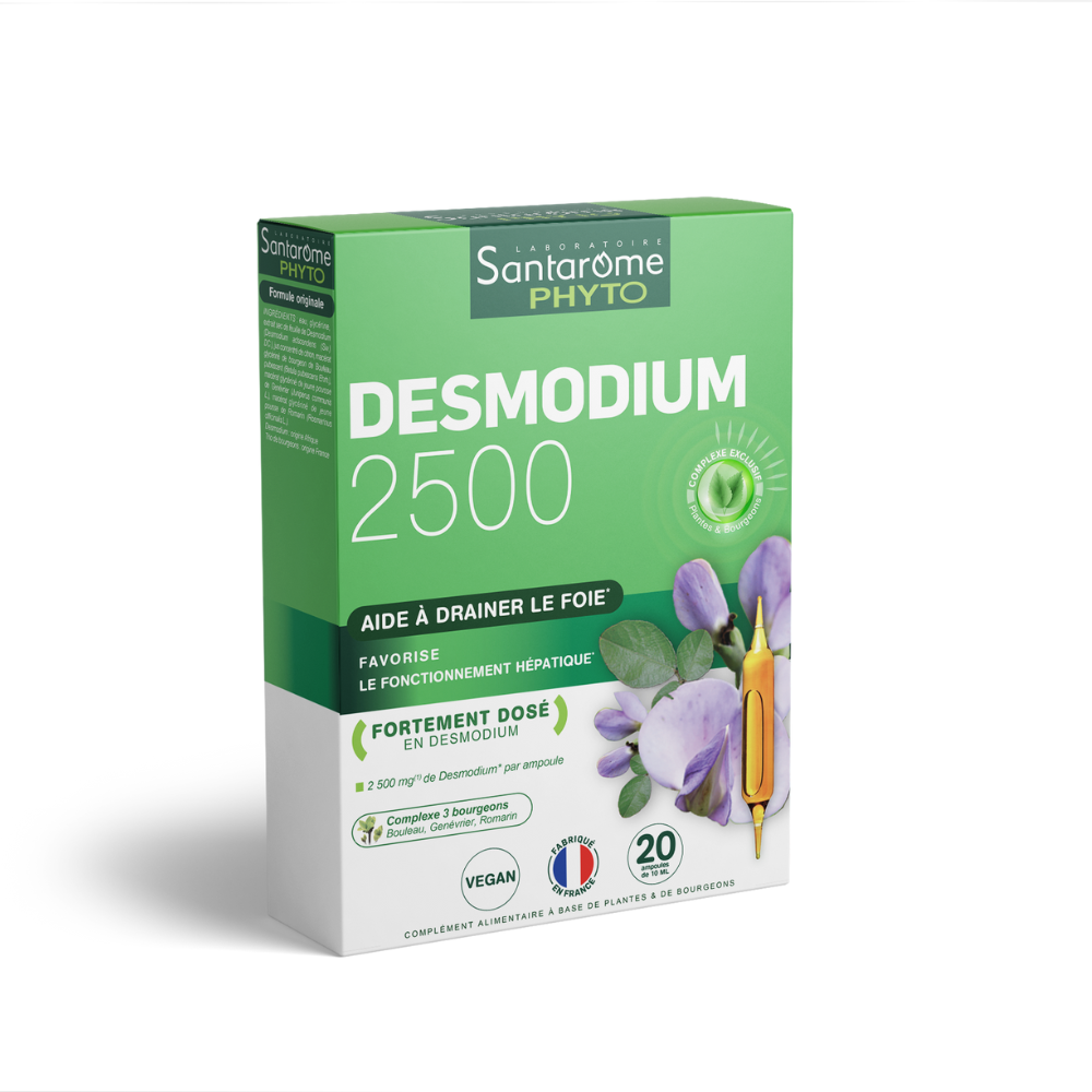 Desmodium 2500, 20 fiole x 10 ml, Santarome Phyto