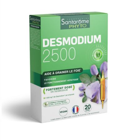 Desmodium 2500, 20 fiole x 10 ml, Santarome Phyto