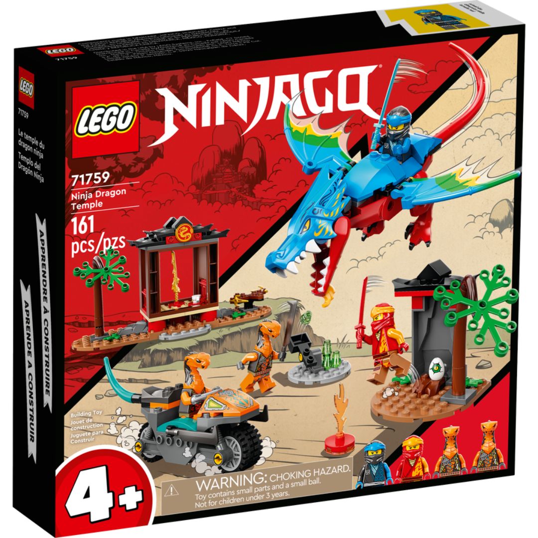 Templu Dragonilor Ninja Lego Ninjago, +4 ani, 71759, Lego