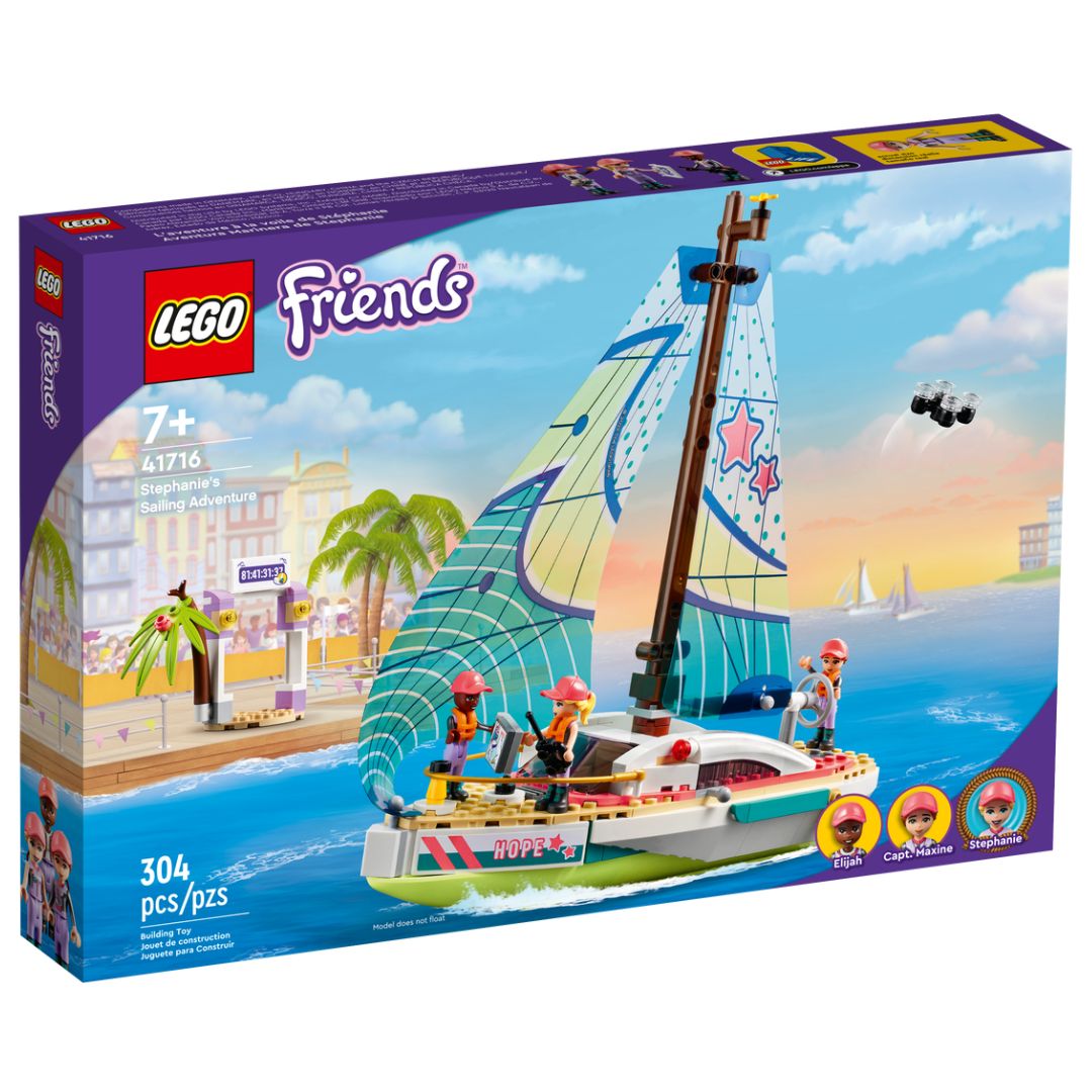 Aventura nautica a lui Stephanie Lego Friends, +7 ani, 41716, Lego