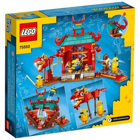 Lupta Kung Fu a minionilor Lego Minions, +6 ani, 75550