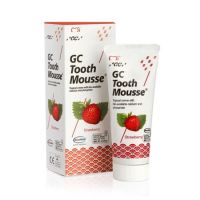 Crema dentara topica pe baza de apa cu fosfat si calciu cu aroma de capsuni Tooth Mousse, 40 g, GC