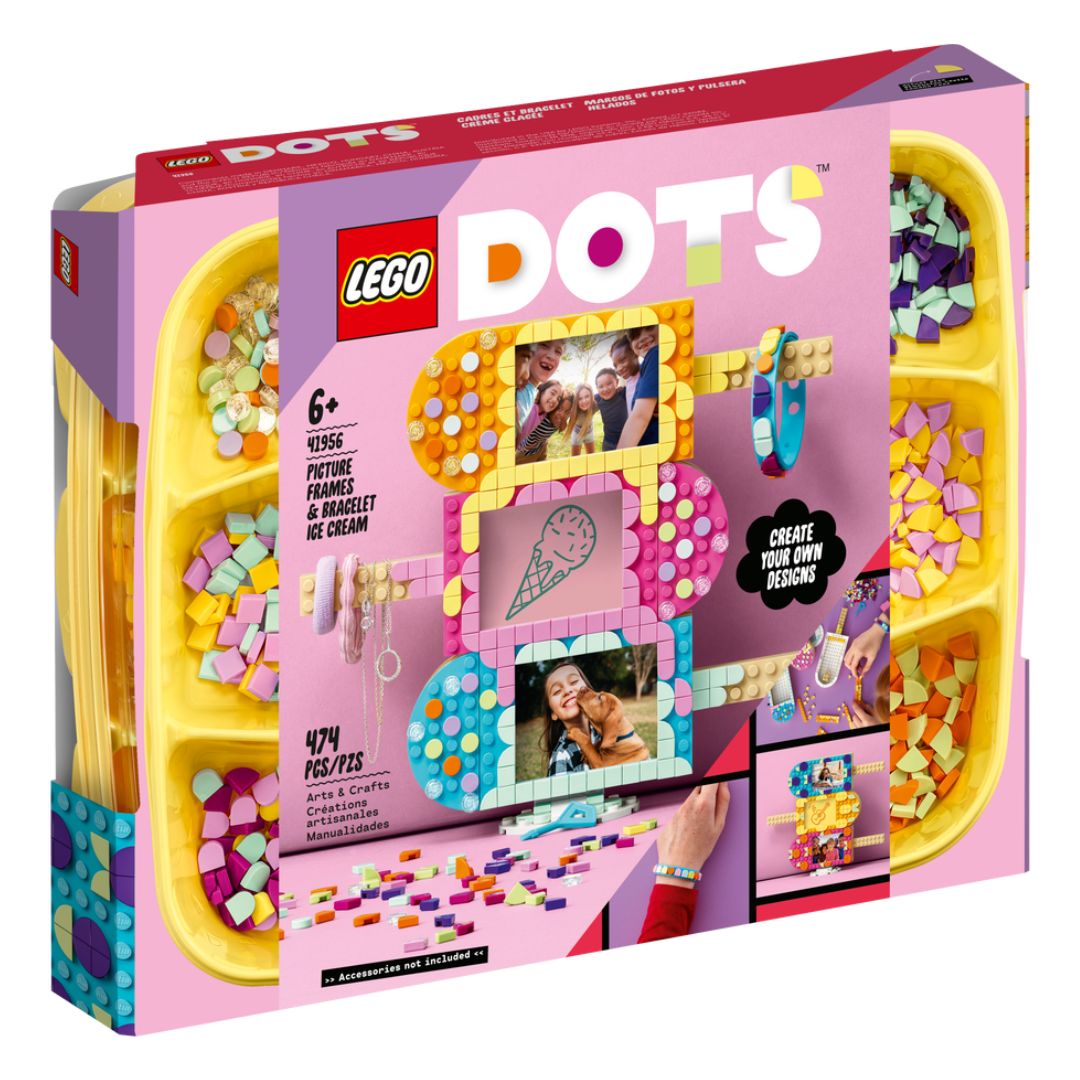 Rame foto si bratara inghetata Lego Dots, +6 ani, 41956, Lego