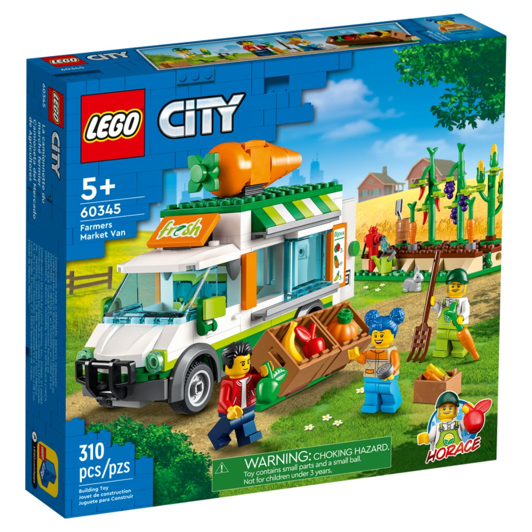 Furgoneta fermierului Lego City Farm, +5 ani, 60345, Lego