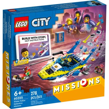 Misiunile politiei apelor Lego City, +6 ani, 60355