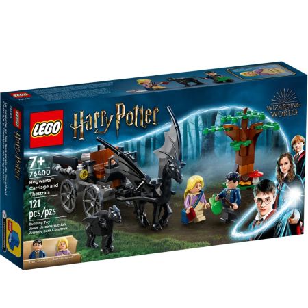 Trasura si Caii Thestral de la Hogwarts Lego Harry Potter, +7 ani, 76400