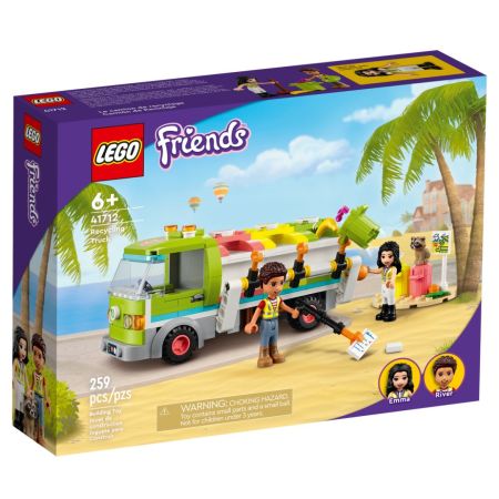 Camion de reciclare Lego Friends, +6 ani, 41712