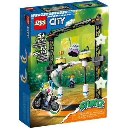 Provocarea de cascadorii cu daramare Lego City Stuntz, +5 ani, 60341