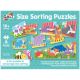 Set 6 Puzzle animalute jucause, 3 piese, Galt 514403