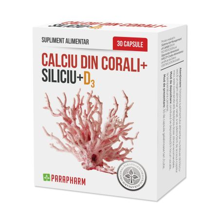 Calciu Coral cu Siliciu si D3